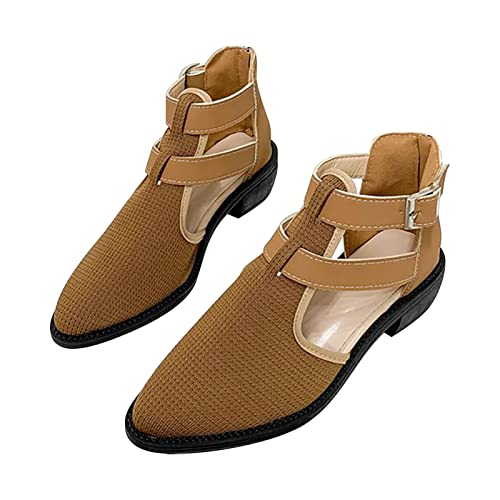 ETHKIA Sommerschuhe Sandalen Breite Füße DamenBequem Hausschuhe Herren Sommerschuhe Slings Damen Walking Ankle Boots Damen Sommerschuhe Sport- & Outdoorsandalen für Damen von ETHKIA