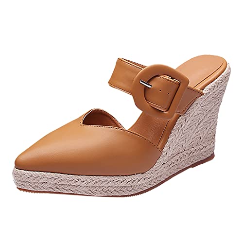 ETHKIA Sommerschuhe Sandalen Breite Füße DamenElegant Hausschuhe Herren Sommerschuhe Damen Schuhe Walking Brautschuhe Sommerschuhe Sport- & Outdoorsandalen für Damen von ETHKIA