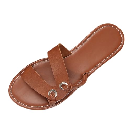 ETHKIA Sommerschuhe Sandalen Breite Füße DamenElegant Hausschuhe Herren Sommerschuhe Plateau Schuhe Damen Walking Cowboy Stiefeletten Damen Stoßfest Sport- & Outdoorsandalen für Damen von ETHKIA