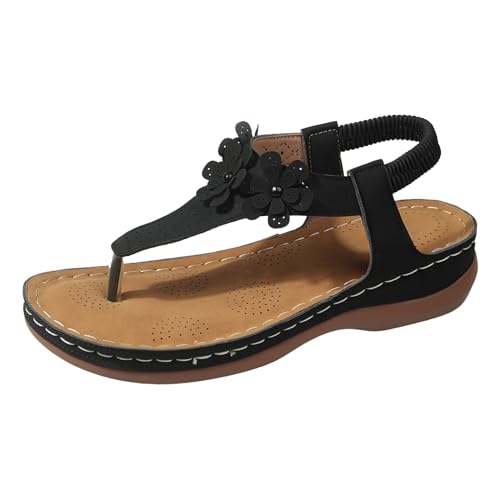 ETHKIA Sommerschuhe Sandalen Damen Mit AbsatzElegant damen schuhe Sommerschuhe Plateau Schuhe Damen Outdoor Sandaletten Damen Stoßfest Sport- & Outdoorsandalen für Damen von ETHKIA