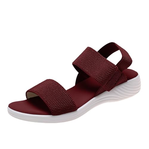 ETHKIA Sommerschuhe Sandalen Damen Sommer Bequem Elegant sportschuhe herren Sommerschuhe Tanzschuhe Damen Flach Sport Ankle Boots Damen Stoßfest Sport- & Outdoorsandalen für Damen von ETHKIA