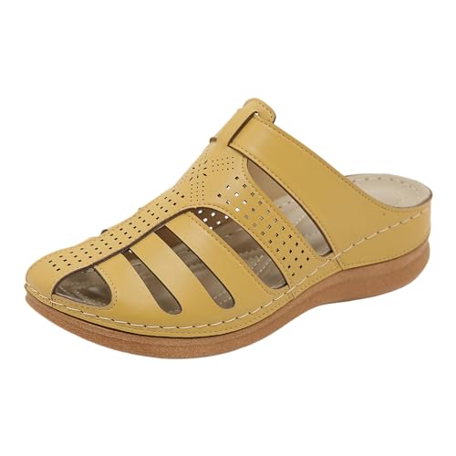 ETHKIA Sommerschuhe Sandalen Für Jungen Bequem Damen Schuhe Sommer Sommerschuhe Damenschuhe Walking Sandaletten Damen Mit Absatz Hiking Sneaker & Sportschuhe Für Damen von ETHKIA