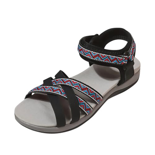 ETHKIA Sommerschuhe Sandalen Für Jungen Bequem Flip Flops Damen Sommerschuhe ﻿ Sport High Heels Stoßfest Sport- & Outdoorsandalen für Damen von ETHKIA