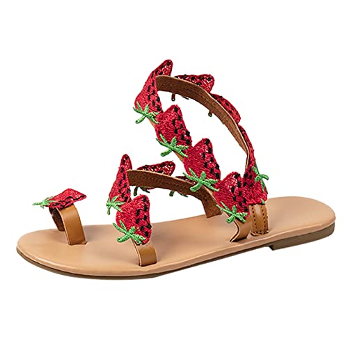 ETHKIA Sommerschuhe Sandalen Für Jungen Bequem clogs & pantoletten für damen Sommerschuhe High Heels Hiking Stiefeletten Damen Mit Absatz Stoßfest Sport- & Outdoorsandalen für Damen von ETHKIA