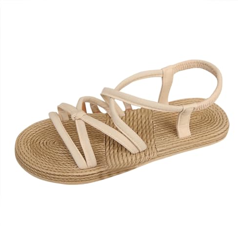 ETHKIA Sommerschuhe Sandalen Für Jungen Bequem pantoletten damen Sommerschuhe Sandaletten Damen Outdoor Keilabsatz Schuhe Damen Sommerschuhe Sport- & Outdoorsandalen für Damen von ETHKIA