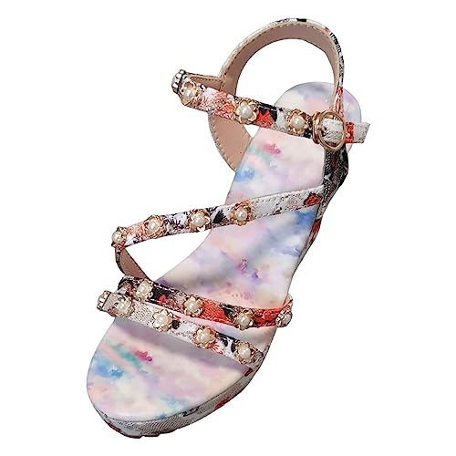 ETHKIA Sommerschuhe Sandalen Für Jungen Bequem turnschuhe damen Sommerschuhe Ballerinas Damen Outdoor Keilabsatz Schuhe Damen Hiking Sport- & Outdoorsandalen für Damen von ETHKIA