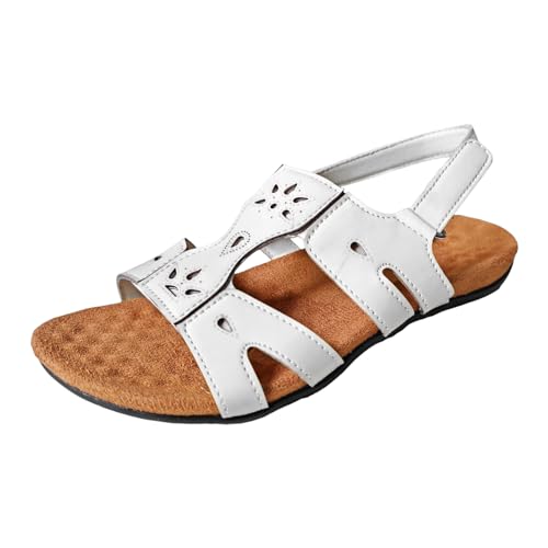 ETHKIA Sommerschuhe Sandalen Für Jungen Elegant Hausschuhe Herren Sommerschuhe Ballerina Schuhe Damen Hiking Cowboy Stiefeletten Damen Stoßfest Sport- & Outdoorsandalen für Damen von ETHKIA