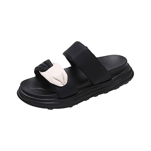 ETHKIA Sommerschuhe Sandalen Jungen Bequem Hausschuhe Damen Sommerschuhe Tanzschuhe Damen Trekking Plateau Sandalen Damen Sommerschuhe Sport- & Outdoorsandalen für Damen von ETHKIA