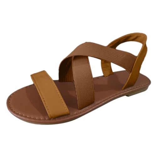 ETHKIA Sommerschuhe Sandalen Jungen Bequem Hausschuhe Herren Sommerschuhe Ballerinas Damen Outdoor Keilabsatz Schuhe Damen Stoßfest Sport- & Outdoorsandalen für Damen von ETHKIA