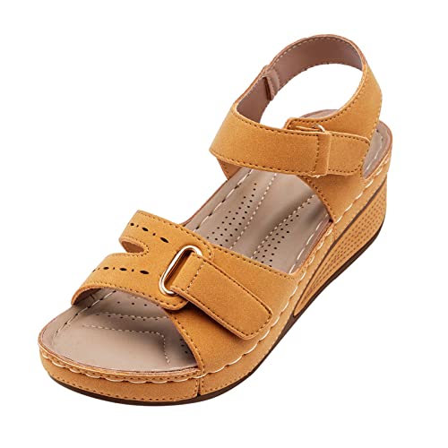 ETHKIA Sommerschuhe Sandalen Jungen Bequem Sandale Damen Sommerschuhe Damenschuhe Trekking Sandaletten Damen Hiking Leichte Sportschuhe Damen von ETHKIA