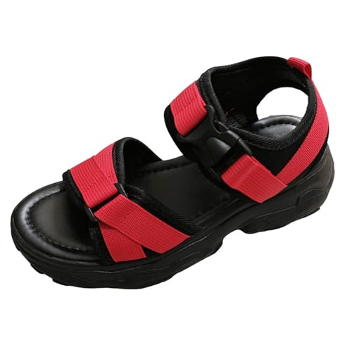 ETHKIA Sommerschuhe Sandalen Jungen Bequem Sandalen Damen Sommerschuhe Brautschuhe Outdoor Boots Damen Stoßfest Sport- & Outdoorsandalen für Damen von ETHKIA