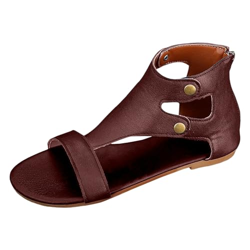 ETHKIA Sommerschuhe Sandalen Jungen Bequem hausschuhe Sommerschuhe Damenschuhe Sport Boots Damen Stoßfest Sport- & Outdoorsandalen für Damen von ETHKIA