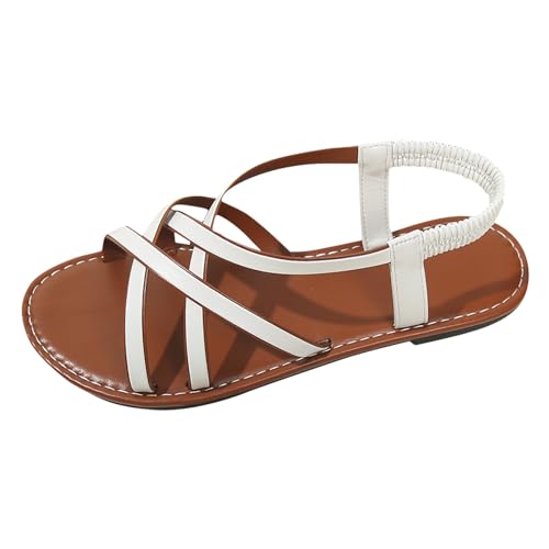 ETHKIA Sommerschuhe Sandalen Jungen Bequem herren schuhe Sommerschuhe Slings Damen Walking Keilabsatz Schuhe Damen Stoßfest Sport- & Outdoorsandalen für Damen von ETHKIA