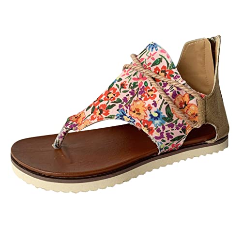 ETHKIA Sommerschuhe Sandalen Jungen Bequem pantoletten damen Sommerschuhe Damen Schuhe Trekking Schuhe Damen Sommerschuhe Sport- & Outdoorsandalen für Damen von ETHKIA