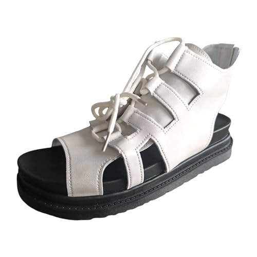 ETHKIA Sommerschuhe Sandalen Jungen Bequem sneaker damen Sommerschuhe Ballerinas Damen Walking Ankle Boots Damen Stoßfest Sport- & Outdoorsandalen für Damen von ETHKIA