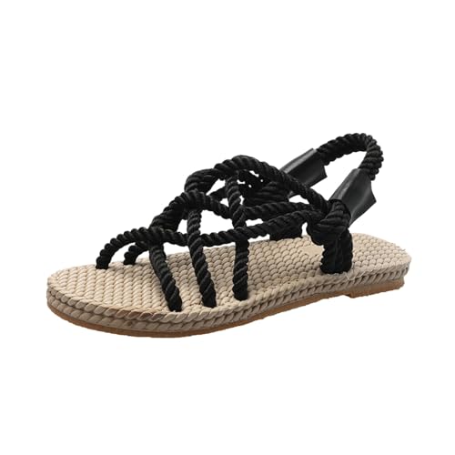 ETHKIA Sommerschuhe Sandalen Jungen Bequem turnschuhe damen Sommerschuhe Keilabsatz Schuhe Damen Sport Plateau Sandalen Damen Stoßfest Sport- & Outdoorsandalen für Damen von ETHKIA