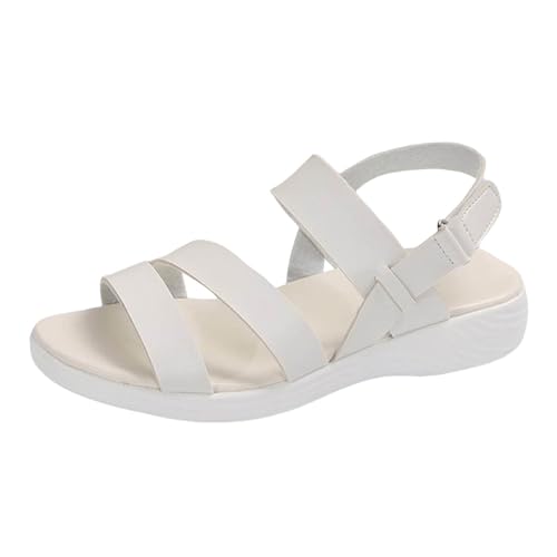 ETHKIA Sommerschuhe Sandalen Jungen Elegant Hausschuhe Damen Sommerschuhe Ballerina Schuhe Damen Hiking Stiefeletten Damen Stoßfest Sport- & Outdoorsandalen für Damen von ETHKIA