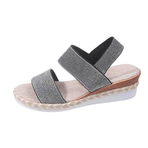 ETHKIA Sommerschuhe Sandalen Vorne Geschlossen DamenBequem Hausschuhe Herren Sommerschuhe Tanzschuhe Damen Sport Stiefeletten Damen Stoßfest Sport- & Outdoorsandalen für Damen von ETHKIA