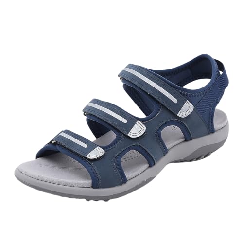 ETHKIA Sommerschuhe SandalenBequem Barfuss Schuhe Damen Sommerschuhe ﻿ Trekking Sandaletten Damen Mit Absatz Stoßfest Sport- & Outdoorsandalen für Damen von ETHKIA