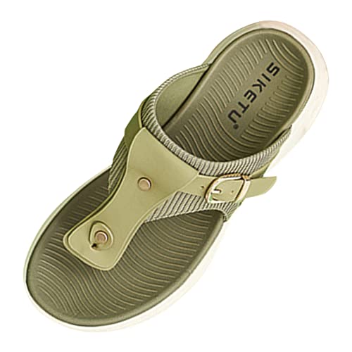 ETHKIA Sommerschuhe Zehentrenner Sandalen DamenBequem turnschuhe damen Sommerschuhe Tanzschuhe Damen Flach Outdoor Keilabsatz Schuhe Damen Hiking Sport- & Outdoorsandalen für Damen von ETHKIA