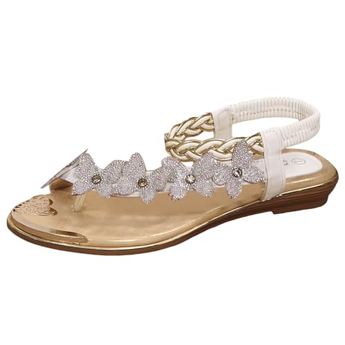 ETHKIA Sommerschuhe Zehentrenner Sandalen DamenElegant schuhe damen Sommerschuhe Damen-Tanzschuhe Walking Plateau Schuhe Damen Stoßfest Sport- & Outdoorsandalen für Damen von ETHKIA