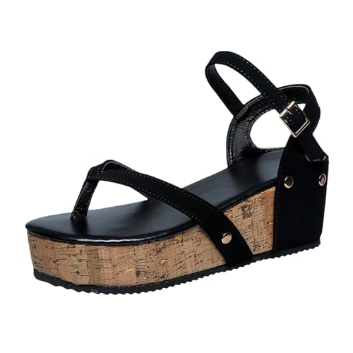 ETHKIA Sommerschuhe Sandalen Damen Sommer Bequem Bequem Elegante Schuhe Damen Sommerschuhe Keilabsatz Schuhe Damen Outdoor Damen Stiefeletten Hiking Sportschuhe Damen Fitnessstudio von ETHKIA