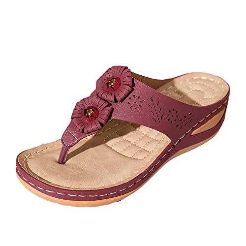 Sommerschuhe Sandalen DamenBequem Badeschuhe Damen Sommerschuhe Flache Schuhe Für Damen Hiking Plateau Schuhe Damen Sommerschuhe Sport- & Outdoorsandalen für Damen von ETHKIA