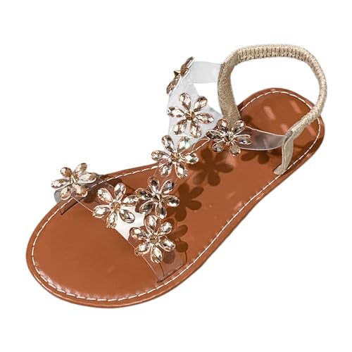 ETHKIA Sommerschuhe Sandalen Für JungenElegant Damen Sandalen Sommer Sommerschuhe Tanzschuhe Damen Flach Trekking Damen Stiefel Hiking Sneaker & Sportschuhe Für Damen von ETHKIA