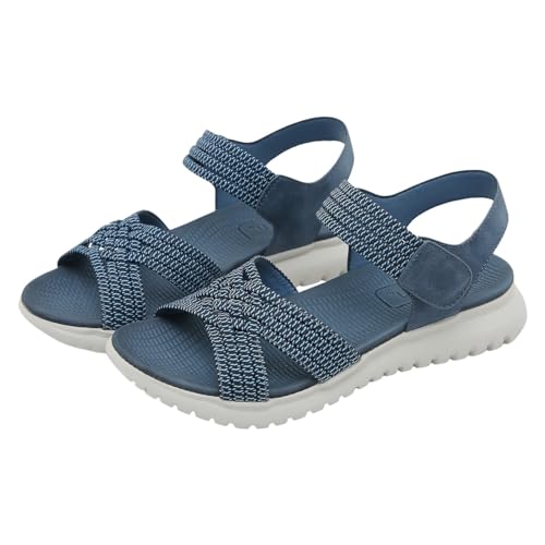 ETHKIA Sommerschuhe Sandalen Vorne Geschlossen Damen Elegant clogs & pantoletten für damen Sommerschuhe Sandaletten Damen Walking Damen Stiefel Stoßfest Sport- & Outdoorsandalen für Damen von ETHKIA