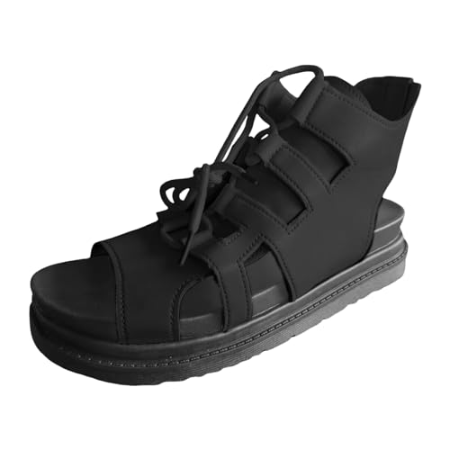 Sommerschuhe SandalenElegant Sportschuhe Herren Sommerschuhe Damen-Tanzschuhe Walking Cowboy Stiefeletten Damen Stoßfest Sport- & Outdoorsandalen für Damen von ETHKIA