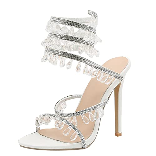 Sommerschuhe Sommer Sandalen Damen Elegant Badeschuhe Damen Sommerschuhe Slings Damen Walking Damen Stiefeletten Stoßfest Sport- & Outdoorsandalen für Damen von ETHKIA