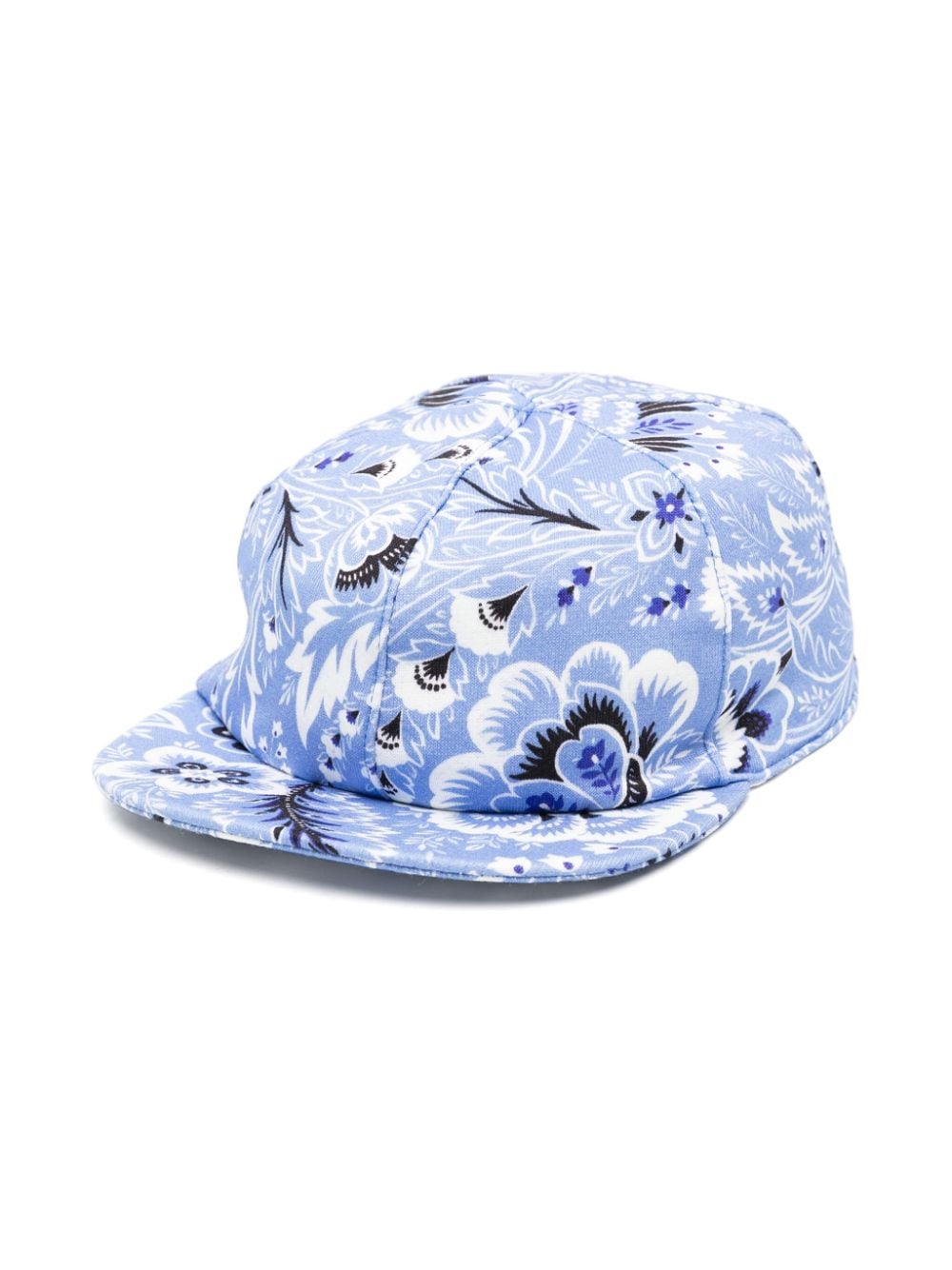 ETRO KIDS Baseballkappe mit Paisley-Print - Blau von ETRO KIDS