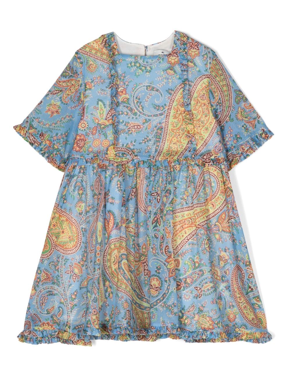 ETRO KIDS Kleid mit Paisleymuster - Blau von ETRO KIDS