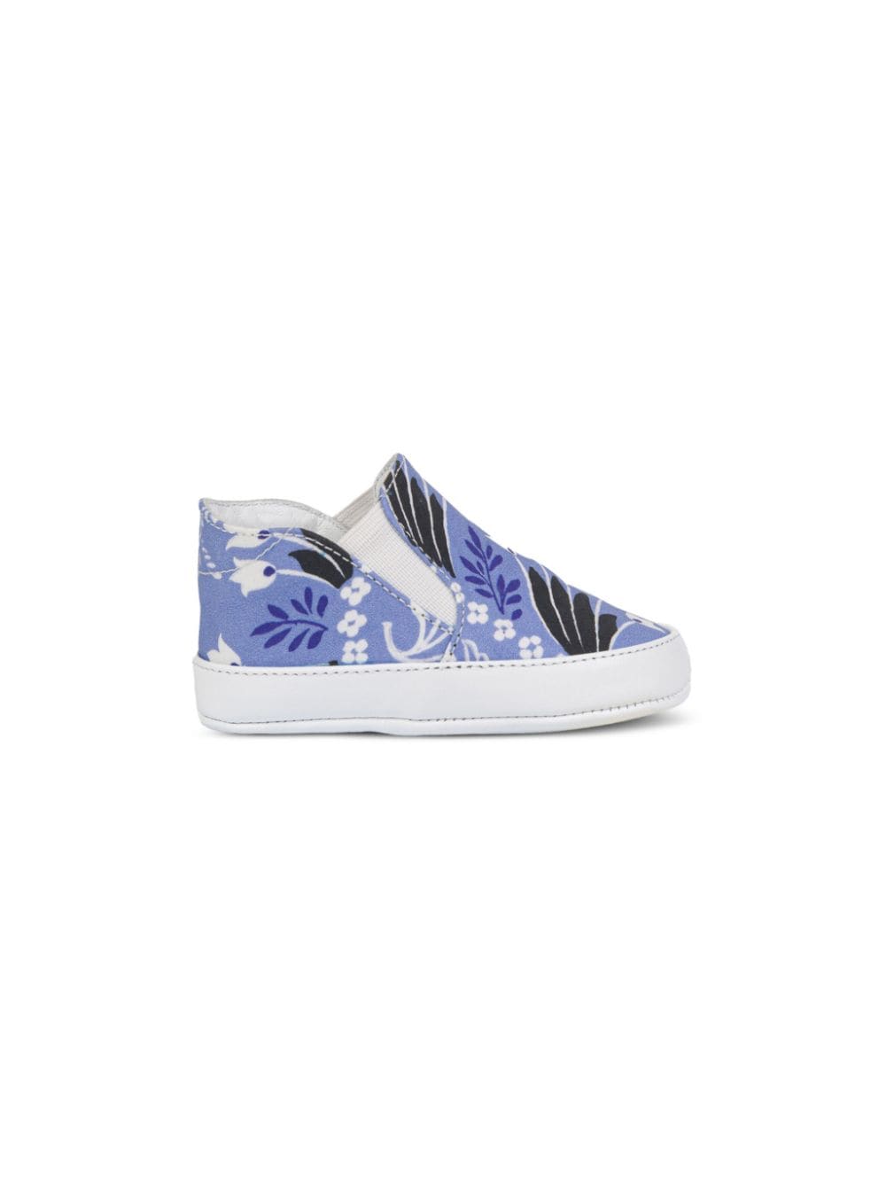 ETRO KIDS Lauflernschuhe mit Paisley-Print - Blau von ETRO KIDS