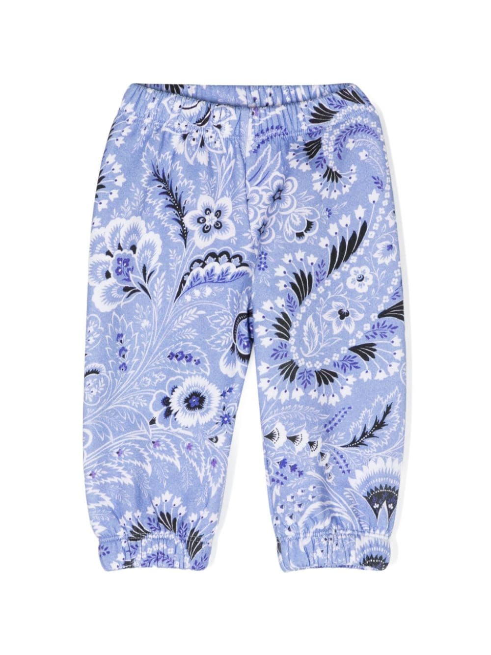 ETRO KIDS Jogginghose mit botanischem Print - Blau von ETRO KIDS