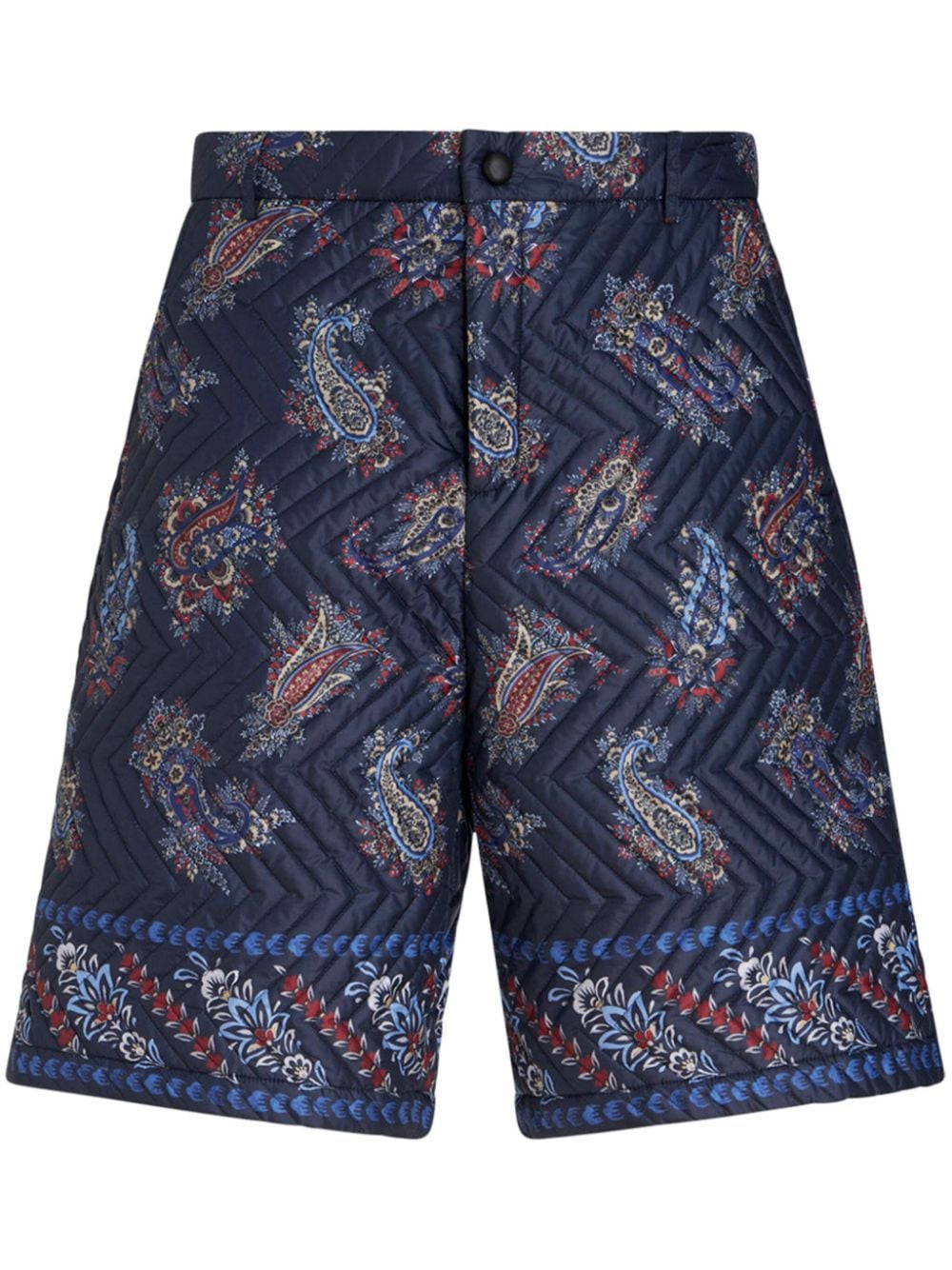 ETRO Bermudas mit Paisley-Print - Blau von ETRO