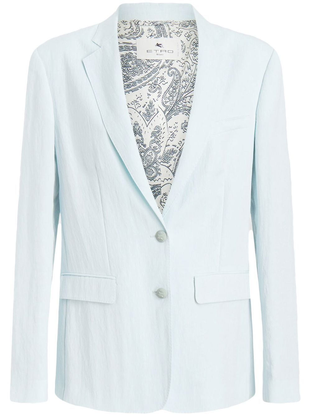 ETRO Einreihiger Blazer - Blau von ETRO