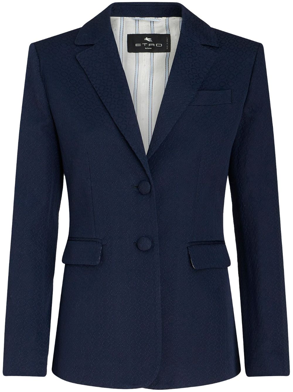 ETRO Blazer mit fallendem Revers - Blau von ETRO