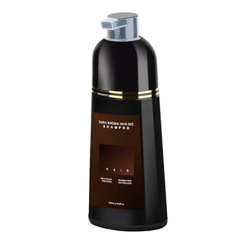 Shampoo Haarfärbemittel – 500 ml Haarfärbe-Shampoo Haarfarben-Shampoo Multi-Haarfarben-Shampoo für Haare | Rückenhaar-Shampoo, Instant-Haarfärbe-Shampoo für Männer und Frauen Shampoo Haarfärbemittel – 500 ml Haarfärbe-Shampoo Haarfarben-Shampoo Multi-Haarfarben-Shampoo für Haare | Rückenhaar-Shampoo, Instant-Haarfärbe-Shampoo für Männer und Frauen von EUBEISAQI
