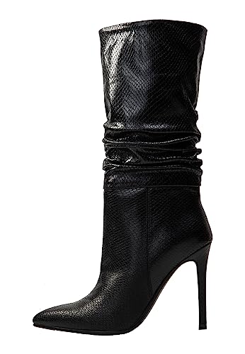 EUCALY Damen Stiefeletten, SCHWARZ, 37 EU von EUCALY