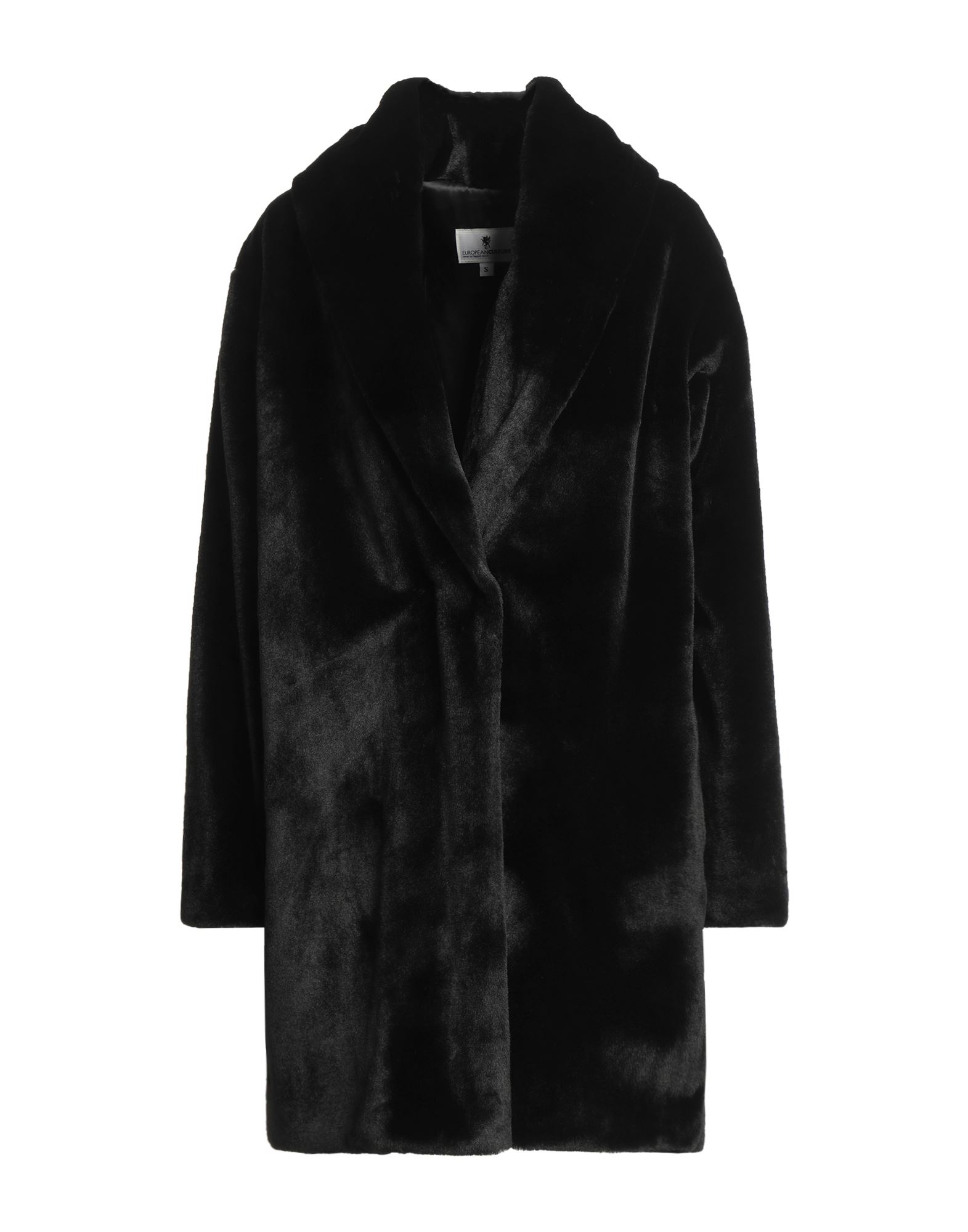 EUROPEAN CULTURE Shearling- & Kunstfell Damen Schwarz von EUROPEAN CULTURE