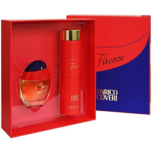 ENRICO COVERI FIRENZE • Eau de Toilette 50 ml + Körpermilch 200 ml • Spray • Damenduft • Geschenk • Geschenk • EVAFLORPARIS von EVAFLORPARIS