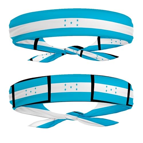 Honduras-Flaggen-Stirnband für Karneval, Fitness, für Herren und Damen, Bandana, Schweißband, Oberschenkel-Bein-Strumpfband Honduras-Flaggen-Stirnband für Karneval, Fitness, für Herren und Damen, Bandana, Schweißband, Oberschenkel-Bein-Strumpfband von EVERYTHING CROPOVER