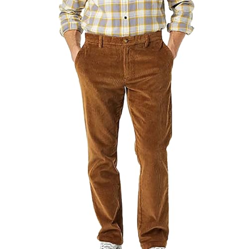 EWFAS Cordhose Herren Winter Gefüttert mit Super-Soft Fleece Futter Stretch Kord Anzughose Kordhose Schneehose Baumwolle Cord Hose Chino Jogger EWFAS Cordhose Herren Winter Gefüttert mit Super-Soft Fleece Futter Stretch Kord Anzughose Kordhose Schneehose Baumwolle Cord Hose Chino Jogger von EWFAS