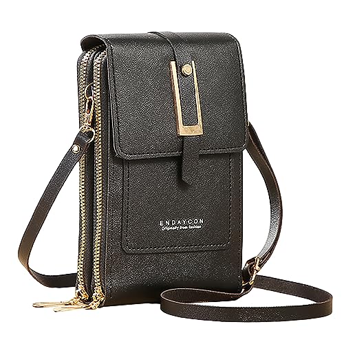 EWFAS Handytasche zum Umhängen Leder, Handy Umhängetasche Damen, Handytasche mit Geldbörse zum Umhängen, handtasche damen umhängetasche für Designer von EWFAS