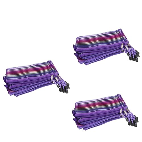 EXCEART Stifttasche 36 STK Mäppchen Paket Violett A4 Streifen Aktentaschen von EXCEART