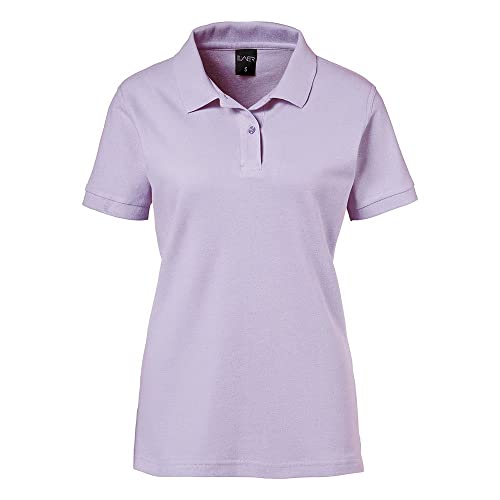 EXNER Damen Polo-Shirt für Medizin, Gastro, Freizeit, Sport, Golf, Farbe Flieder, Größe 2XL von EXNER