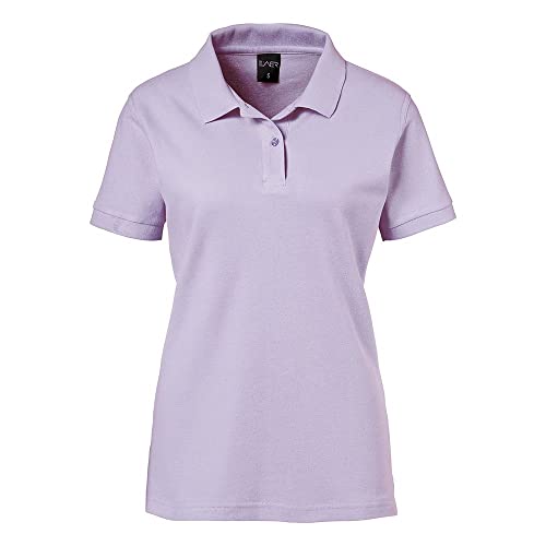 EXNER Damen Polo-Shirt für Medizin, Gastro, Freizeit, Sport, Golf, Farbe Flieder, Größe 4XL von EXNER