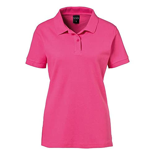EXNER Damen Polo-Shirt für Medizin, Gastro, Freizeit, Sport, Golf, Farbe Magenta, Größe 4XL von EXNER