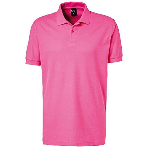 EXNER Herren Polo-Shirt für Medizin, Gastro, Freizeit, Sport, Golf, Farbe Magenta, Größe 2XL von EXNER